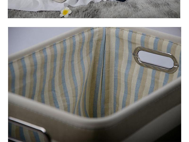 Simple Modern Canvas Desktop Storage Basket