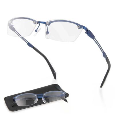 FEEL LIFE Reading Glasses FLM-002-2+1.50 Blue Matte Men's