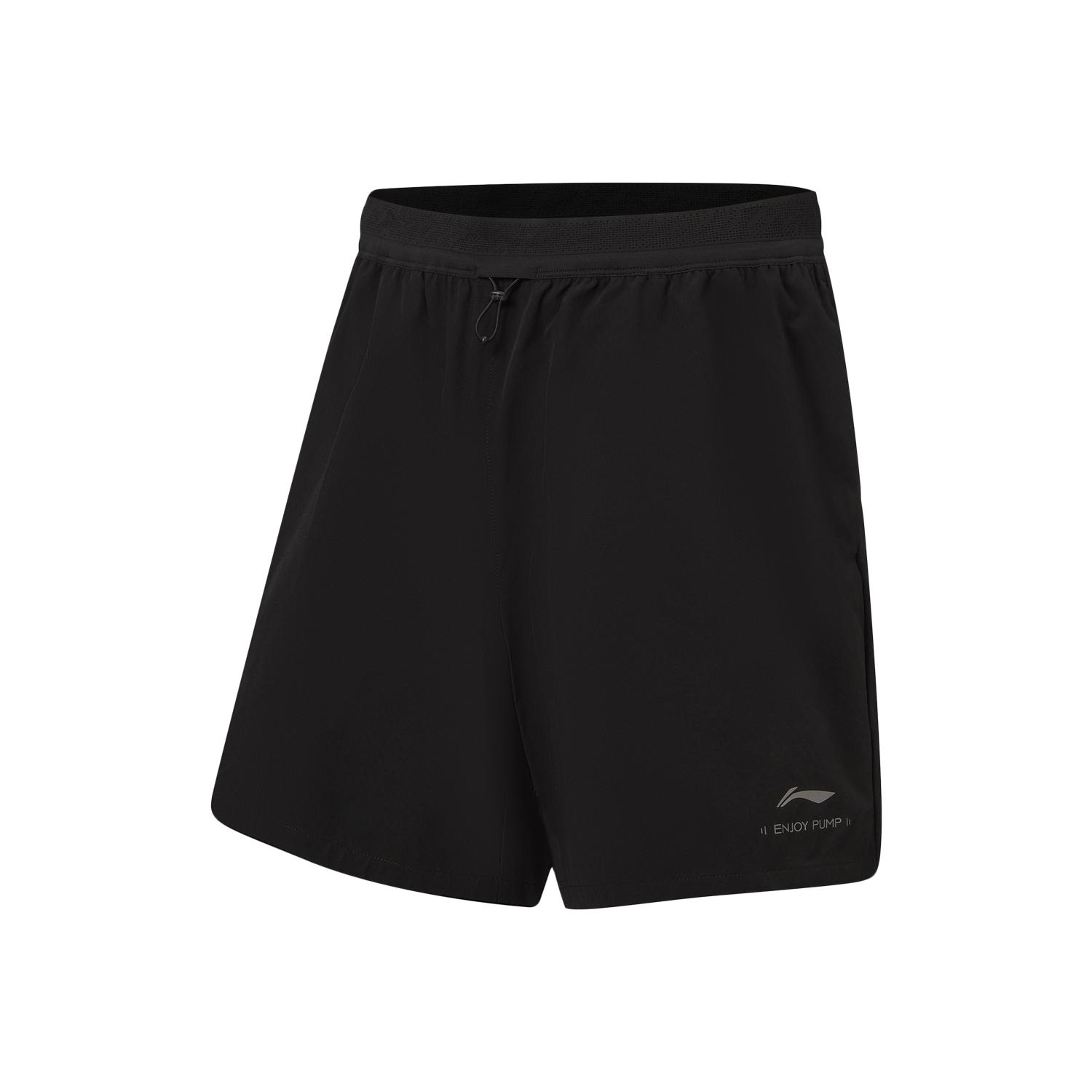 Li-Ning Quick-Dry Cool Sun Protection UV Resistant Sports Shorts Men shorts AKSW135-1 S
