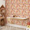 Flower Green Leaves Bedroom Living Room Home Wall Background Landscaping Decoration Wall Stickers