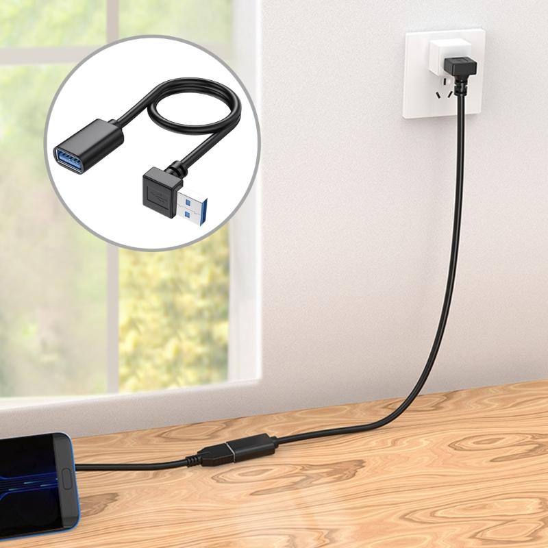 USB 3.0 Extension Cable USB Cable High Speed 3.0 USB Extender Cord Male To Female Data Transfer 5Gbps for Mouse