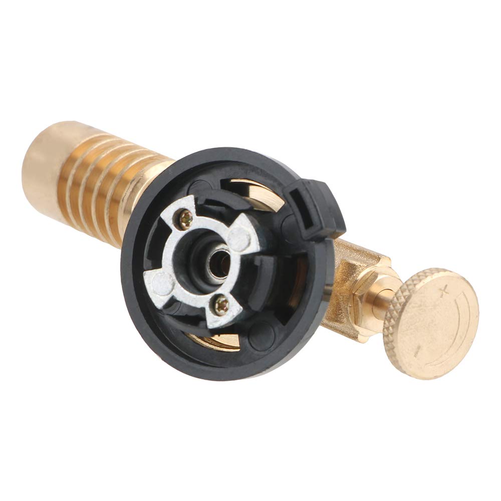 1set Picnic Barbecue Baking Cassette Stove Double-tube Spray Gun All-copper Flame Outdoor Barbecue Igniter Welding Gun Nozzle