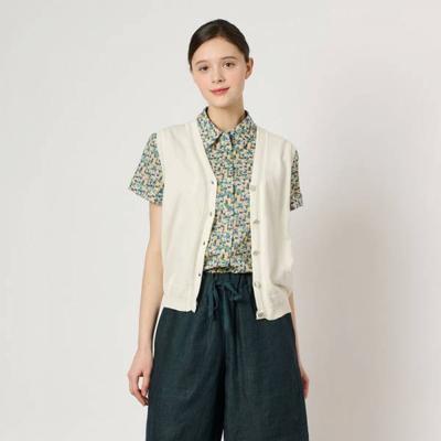 V Neck Knit Vest B4m3k503