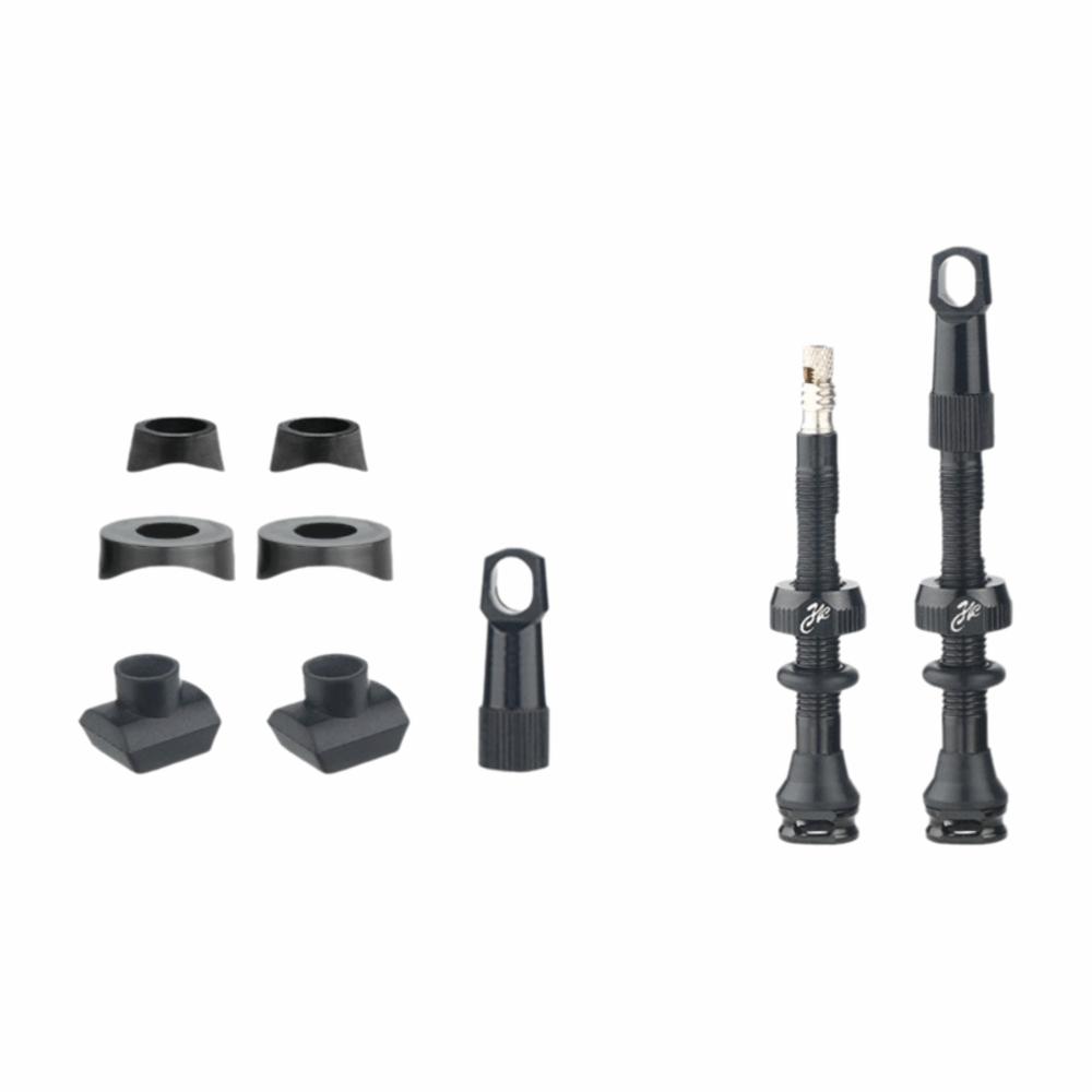 40/50/65/80mm Fahrrad Tubeless Reifenventil F/V Nippel Abnehmbarer Messingkern Fahrradreifenventile Carbonfelge Presta Ventile