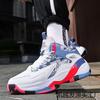 New Summer Microfiber Leather Sneakers Men's Shoes Primary and Secondary School Students Breathable Casual Non-slip Rubber Sole Basketball Shoes