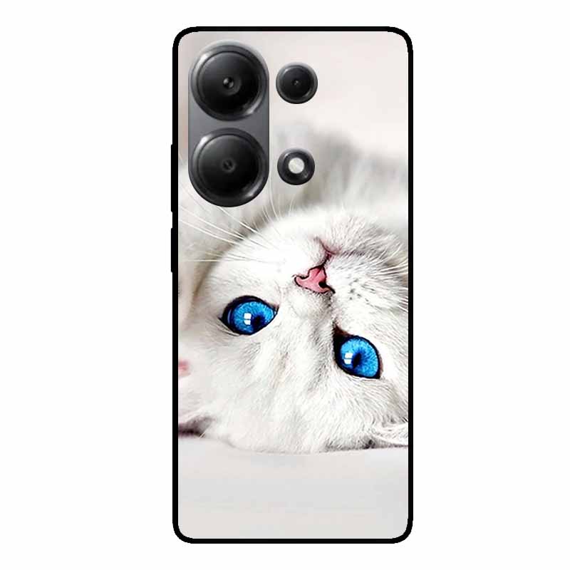 For Xiaomi Poco M6 Pro Cases Poco F6 Pro M6 4G 5G Poco X6 X5 PRO Black Soft TPU Silicone Phone Covers for Xiaomi Poco M6 5G 5G