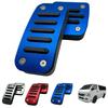 Kitekorosso Aluminum Pedal Covers for Accelerator and Brake Pedals for Toyota Hiace 200 Aluminum Pedal Interior Custom Accessories (2-Piece Set)