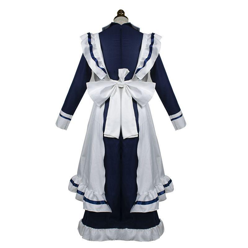 Oblečení pro služky Muži nosí Cosplay Roztomilé japonské šaty Lolita Anime Oblečení pro služky Loli Black Maid Oblečení Lolita Kawaii Gothic