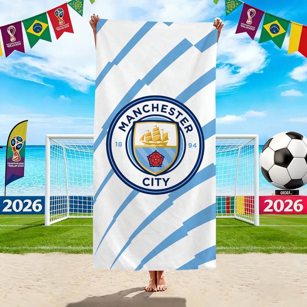 World Cup Beach Towels, Us-Canada-Mexico Football Team Microfiber Quick-Drying Absorbent Bath Towels, Sports Towels
