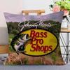 Fishing Brand Bass-Pro-Shops Pillow Cover Sofa Cushion Cover Home Room Decoration Children Gift