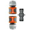 GARDENA Hose Extension Joint Set 2 Hose 13mm 15mm Product Up To 5 Years (with Connectors) (1/2") - (5/8") 18283-20 Warranty