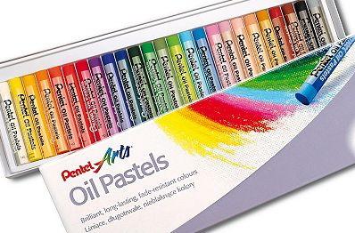 Oil Pastels. 25 Colors. PHN-25