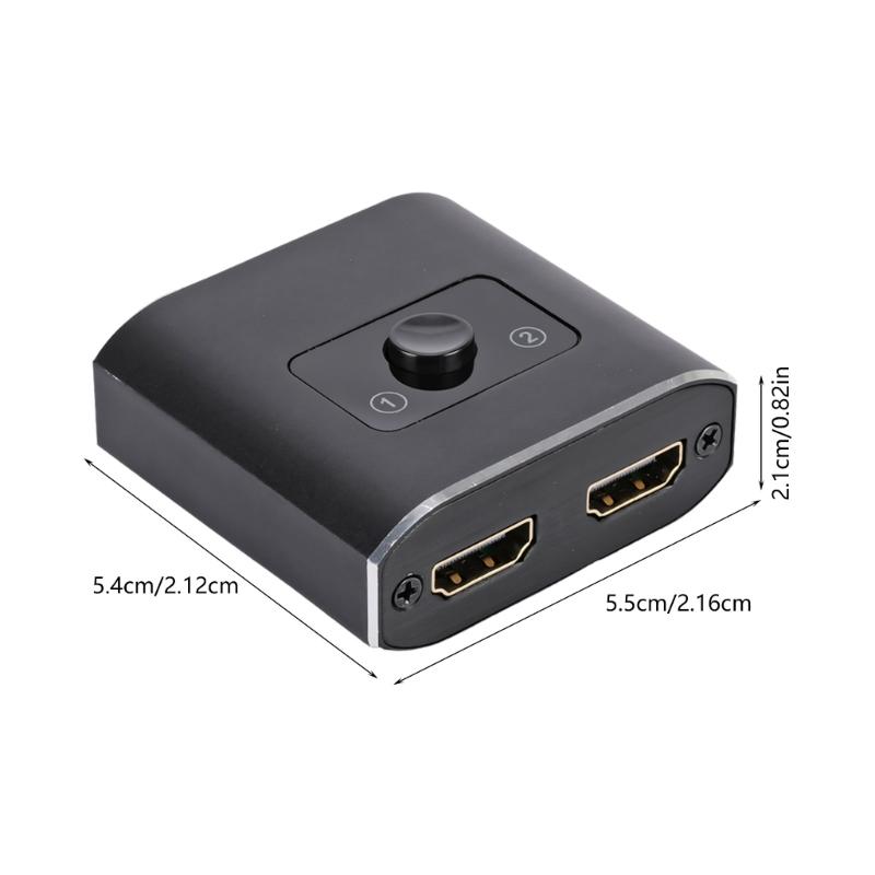 Metal Housing Video Transmission Switcher 8K60hz For Multiple Screens Or Sources In Premium Picture Quality