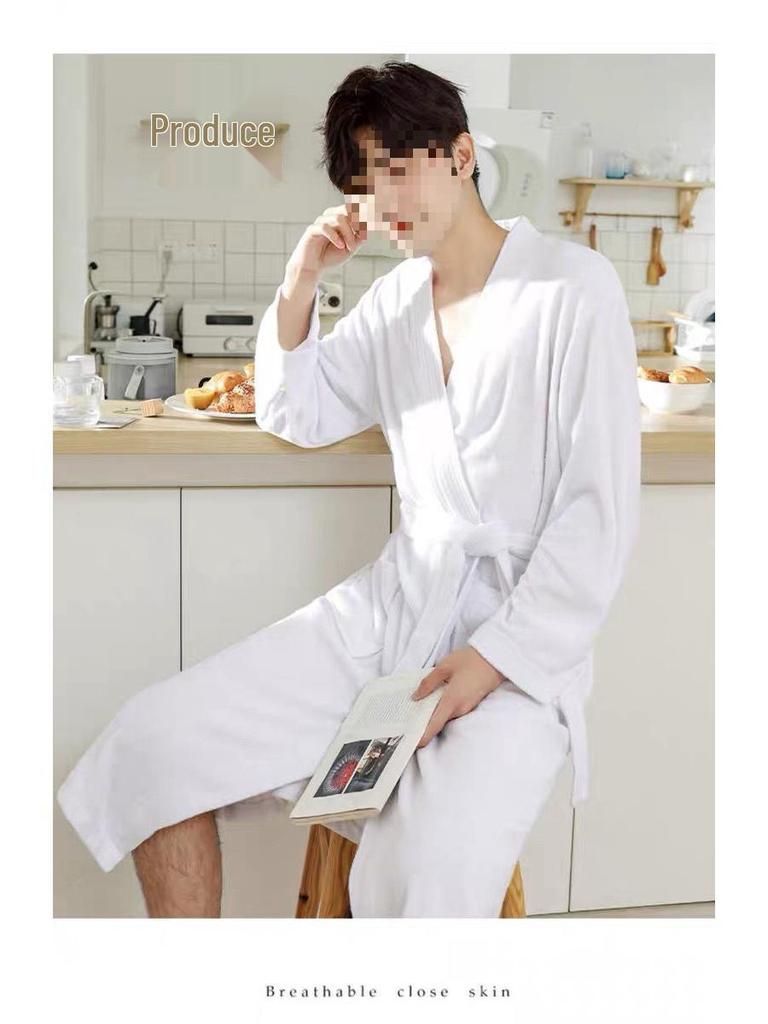 G5U Women's Long Bathrobe - Absorbent, Quick-Dry, Hotel-Style Towel Robe