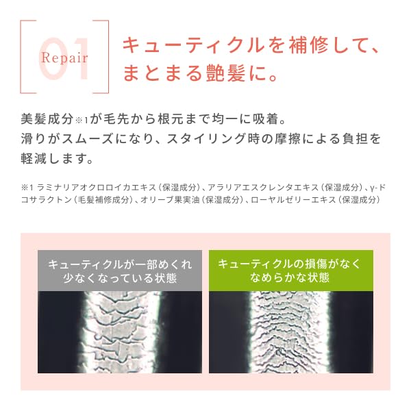 La Sana Seaweed Hair Essence Heat Memory (25ml / Pink Grapefruit Scent) Hair Care Hair Oil Style Keeper