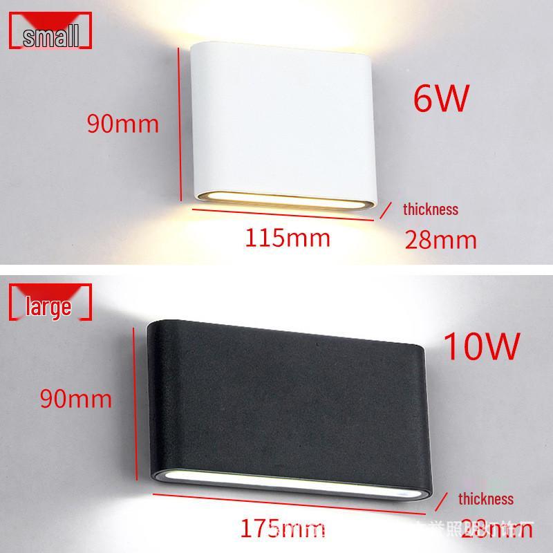 Nordic Ultra-Thin LED Wall Light for Outdoor or Indoor Use