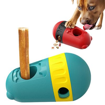 Köpek Bulmaca Mama Kabı Köpek Ödül Dağıtan Oyuncak Boğulmayı Önleyici Bully Stick Tutuculu İnteraktif Yavru Köpek Yavaş Mama Kabı Küçük Orta Büyük Köpekler için