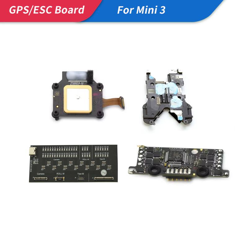 Gimbal Signal Cable Test Tool For DJI Mini 3 ESC Board Original Accessories Heat Sink plate GPS Module For MINI3 Repair Parts