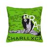 Charli Xcx Brat Pillow Case Comfy Pillow Cover For Office Car Home Decor Retro Trendy Cushion Cover