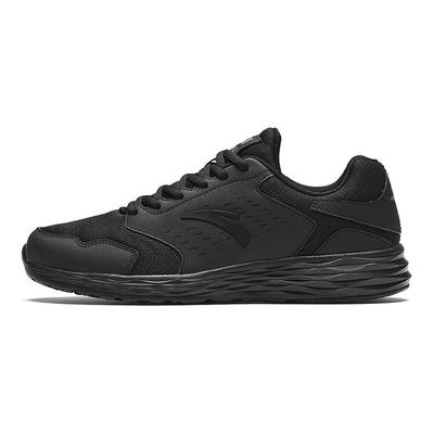 Black Running Shoes Comfortable Versatile Fabric Synthetic Leather Shock Absorption Non-Slip Balance Lightweight Low-Top 912355592-11