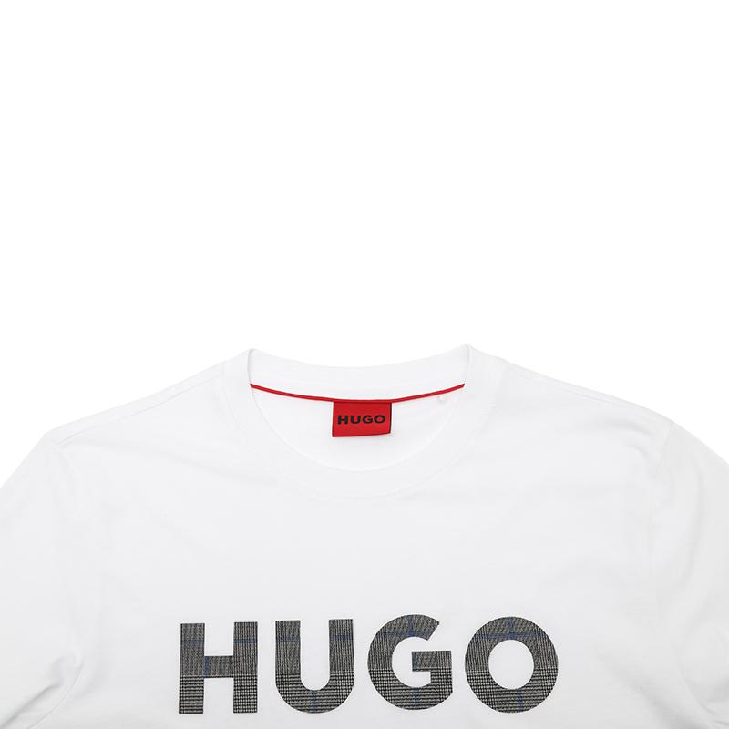 Hugo Logo Patch T Shirt 50534622-100