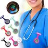 Digital Display Nurse Clip Watch - Pocket Fob Brooch Pin with Electric Dial
