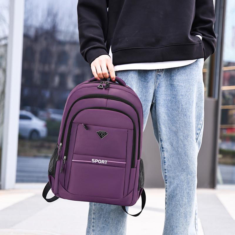 Casual Laptop Backpack with Large Compartment –  School Bag for Men Women, Ideal for Campus and Travel
