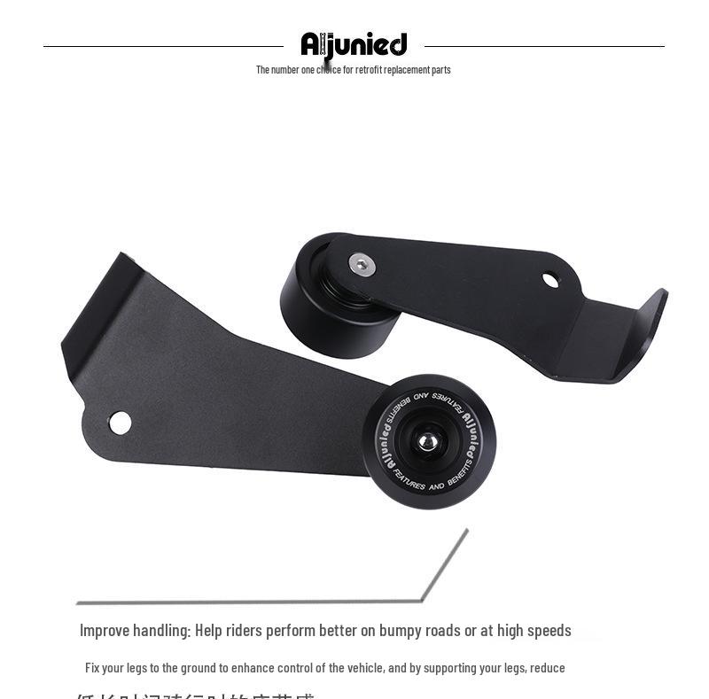 KY450 Rally Fuel Tank Protection Bumper with Engine Guard and Center Rubber Pad