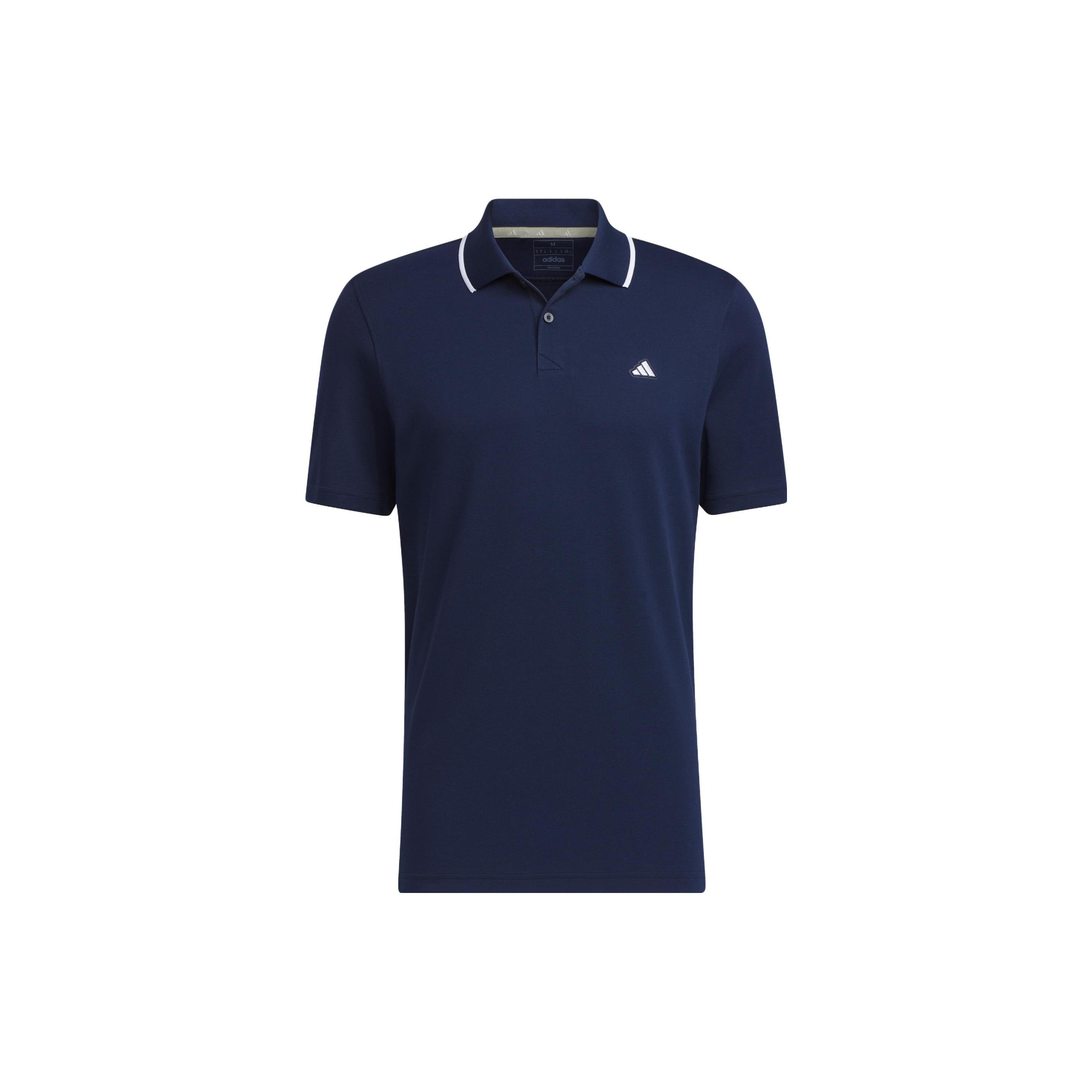 Мужская футболка-поло Adidas College Navy с воротником-поло, умеренного прямого кроя, HR7975 XXL