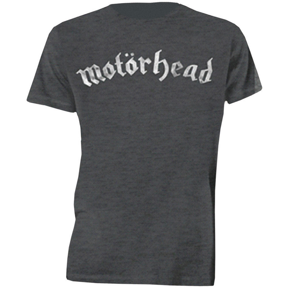 Motorhead T-Shirt: Distressed Logo OFFICIAL NEW