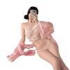 Ancient clothing embroidery flower court hanfu neck lace tulle sexy underwear