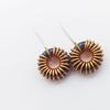 Iron-Silicon-Aluminum Toroidal Inductor T36-125, 33uH, 3A, 0.5 Wire Coil