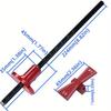 Woodworking European Scriber, Blade Type Woodworking Scriber, Tenon Scriber, Measuring Tool Multi-functional Positioning Ruler
