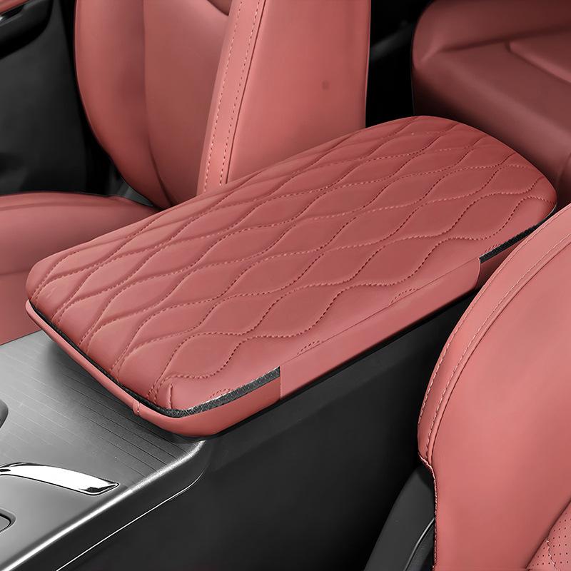 Крышка подлокотника Changan X5 PLUS: Подходит для 26 моделей, Кожаная защитная накладка.