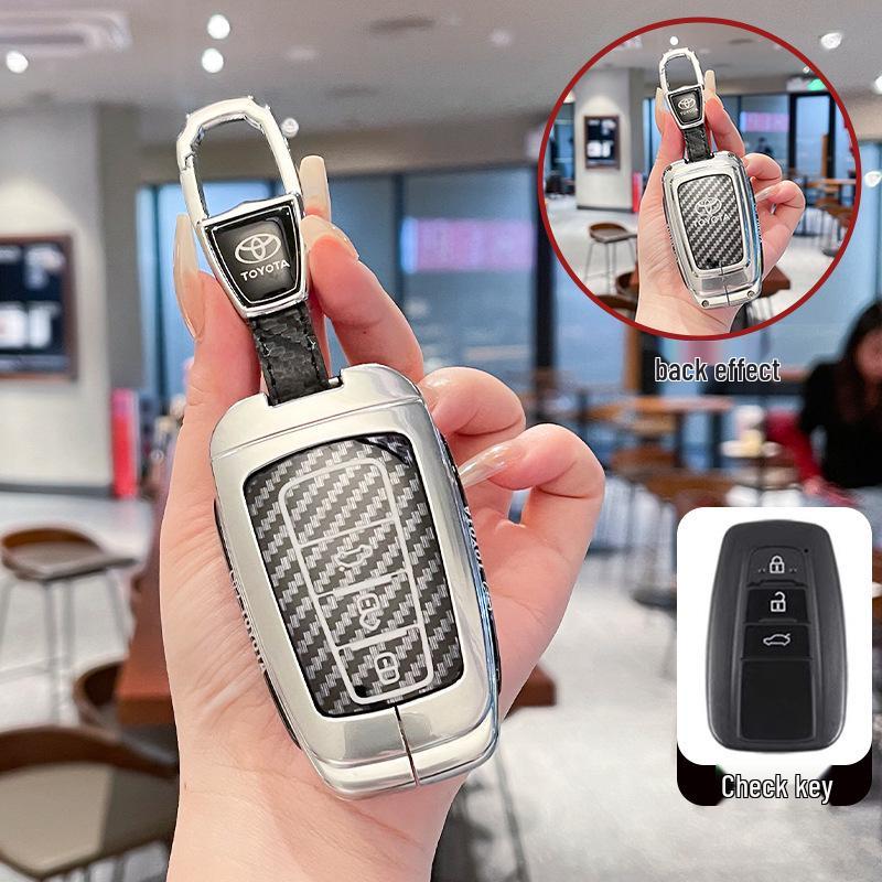 Toyota Key Case for Camry, Corolla, RAV4, Asia Dragon, Veloster, Highlander, and Feng