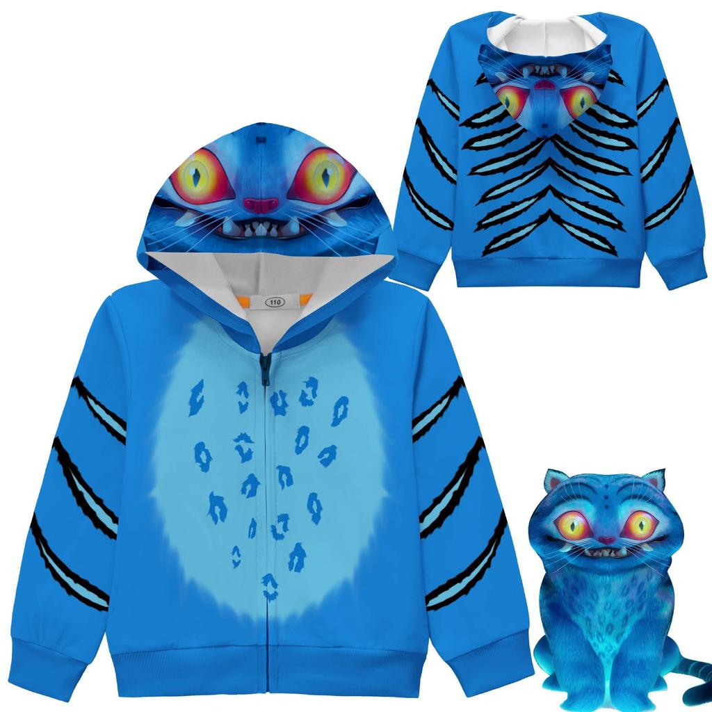 Tiger Anime Kpop Demon Hunters Dress Girls Cartoon Halloween Party Outfit