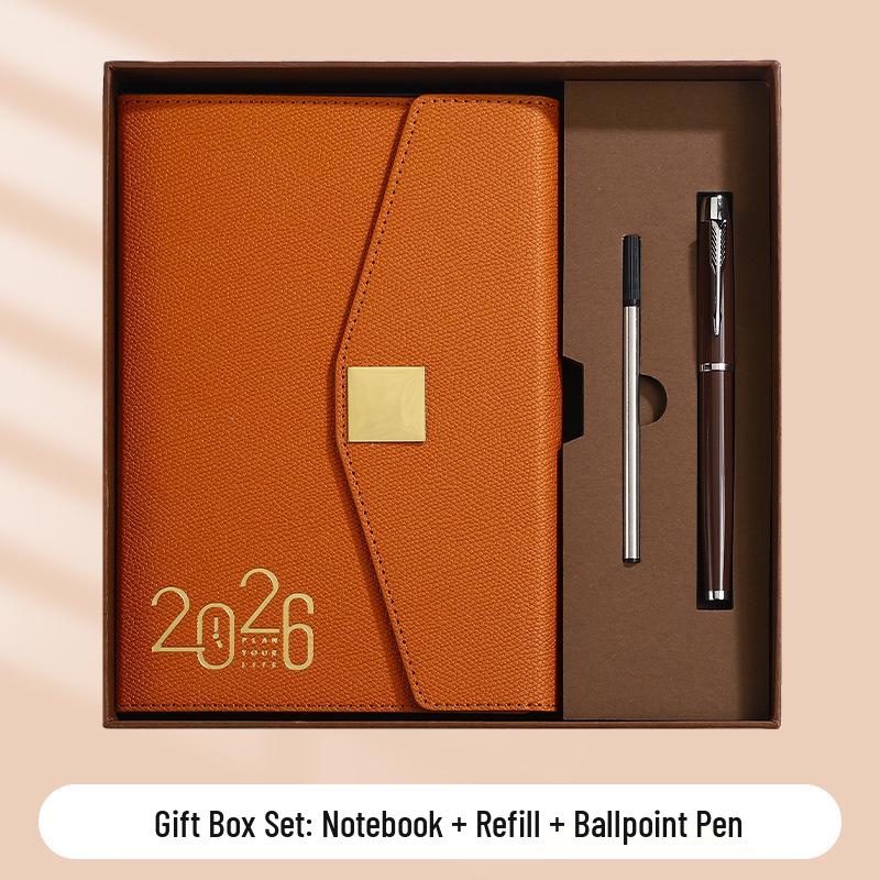 In-Stock 2026 Spanish-English A5 Planner 365-Day Gift Box Set