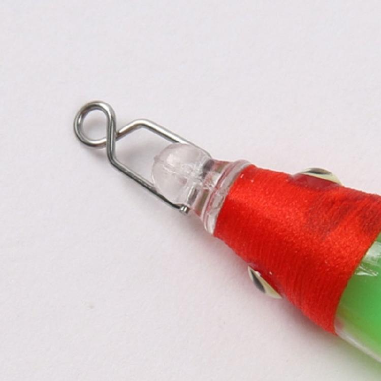 15Pcs Stainless Steel Fast Lock Clip High Strength Fishing Swivels Connectors Quickly Change Lures Clip Easy To Use