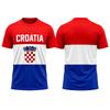 Einfaches DIY-Oberteil, Leeres kurzärmeliges Fußball-T-Shirt für individuellen Druck, Shirt
