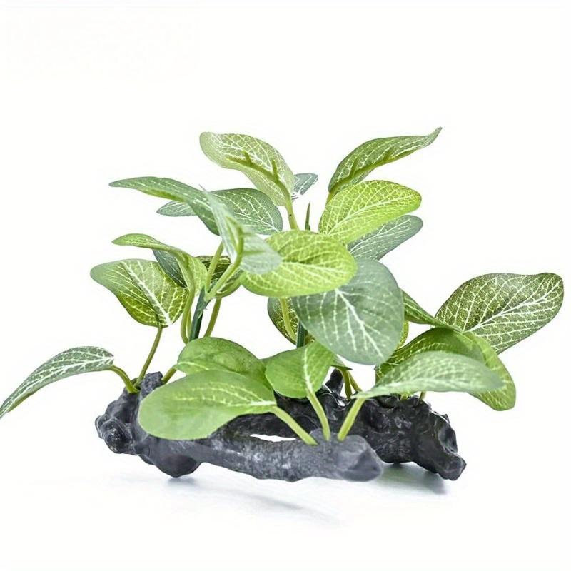 1PC Simulated Water Plants Turtle Tank Scenery Aquarium Fish Tank Decoration Sunken Wood