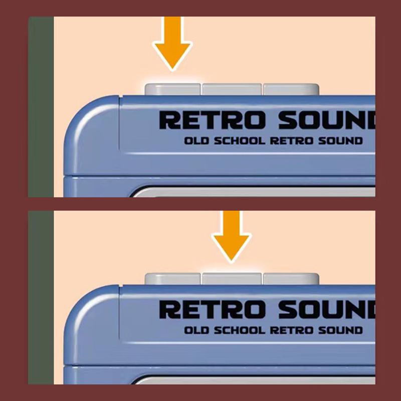 Creative Mini Recorder Portable Pendant Small Audio Cassette Tape Classic Recorder