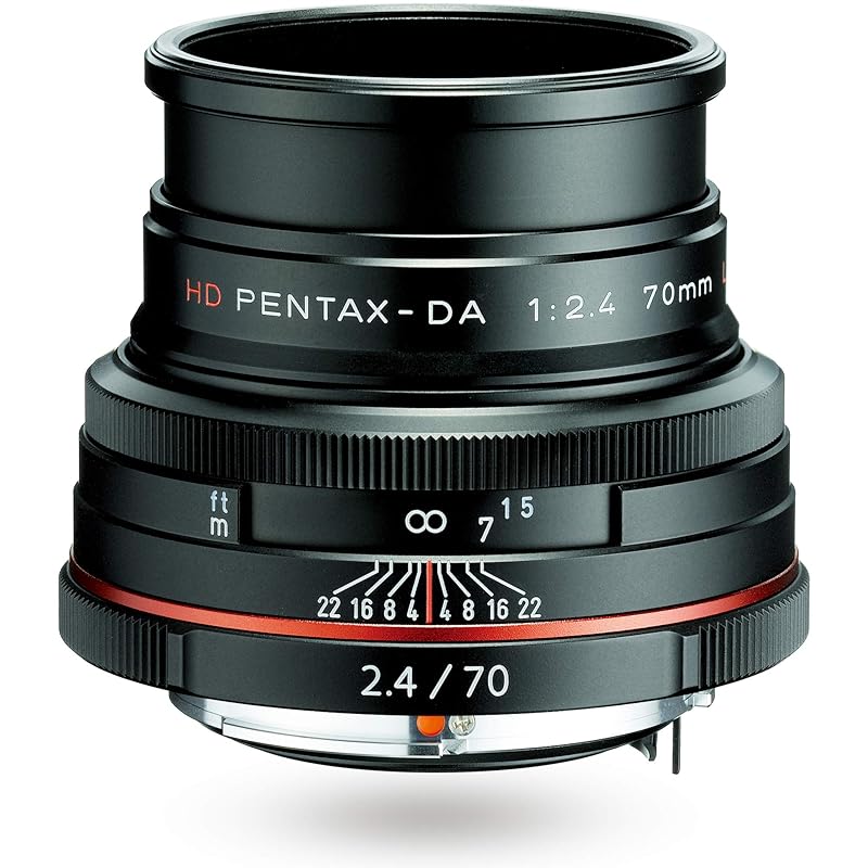 

pentax HD PENTAX-DA 70mmF2.4 Limited black Середній телеоб’єктив з однофокусним фокусом [Для розміру APS-C] [Високоякісний обмежений об’єктив, алюмінієвий корпус з механічної обробки]