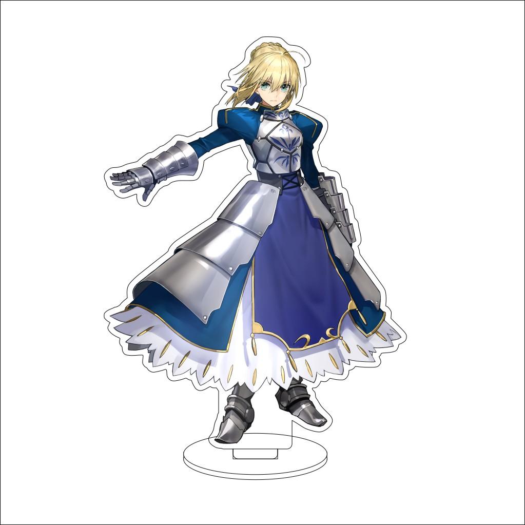 16CM Anime Fate Stay Night Cosplay Acrylic Stand Ornaments Shinji Matou/Archer/Matou Sakura Figure Stand Halloween Gifts