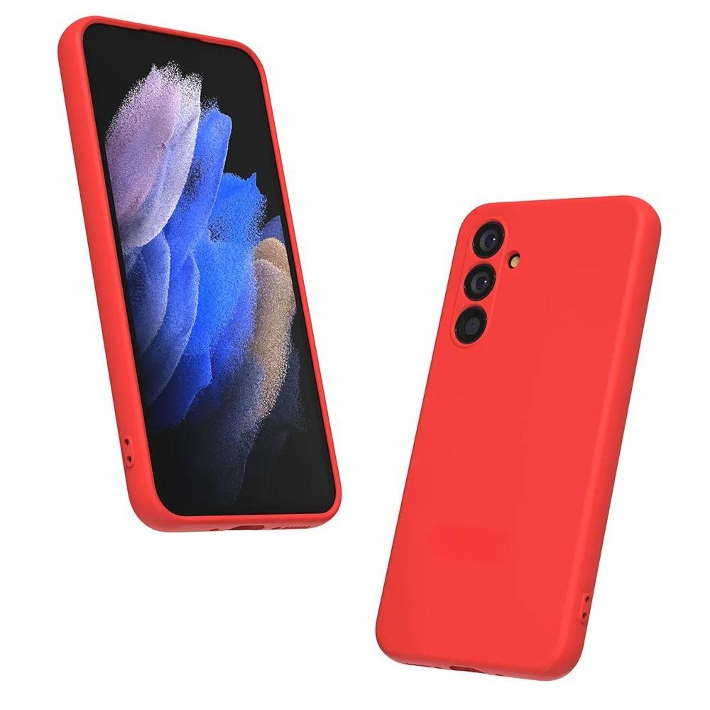 For Samsung Galaxy S25 S25Plus S25Ultra S25Edge S24 FE S23 S22 S21 Ultra Case Soft Liquid Silicone Shockproof Phone Back Cover