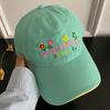Brand Cotton Embroidered Baseball Cap With Sunshade For Casual Outdoor Wear
