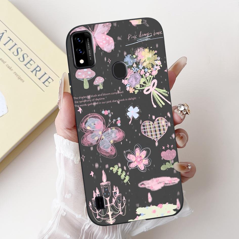 For ZTE Blade A51 A71 2021 Case Cute Cartoon Soft Silicon Phone Cover For ZTE BladeA51 A 51 Case BladeA71 A7030 Protective Shell