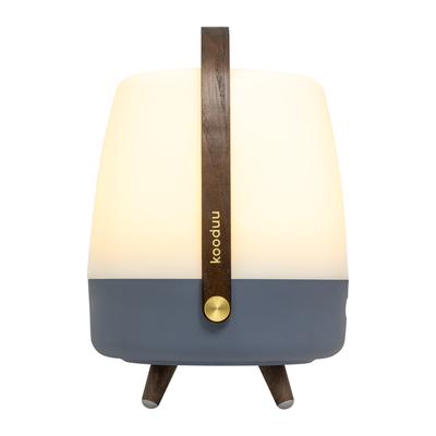 Kooduu - Lite-up Play 2.0 LED Lamp with Built-in Bluetooth Speaker (sound by JBL), Ocean Blue, Kooduu