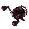 3.6:1 10+1BB Automatic Line Raft Fishing Reel Metal Wire Cup Magnetic Force Slow Down Reel(Carved Wire Cup Right Hand )