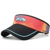 Original Summer Open-Top Hat Outdoor Quick-Dry Running Hat Colorful Printed Marathon Sun Hat