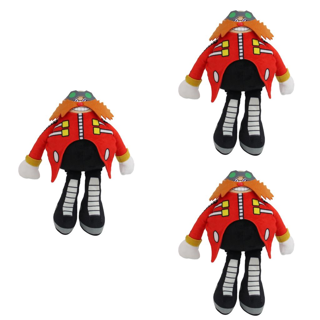 Sonic The Hedgehog 12 Inch Plush Classic Dr Eggman Soft And Cuddly Toy For Kids